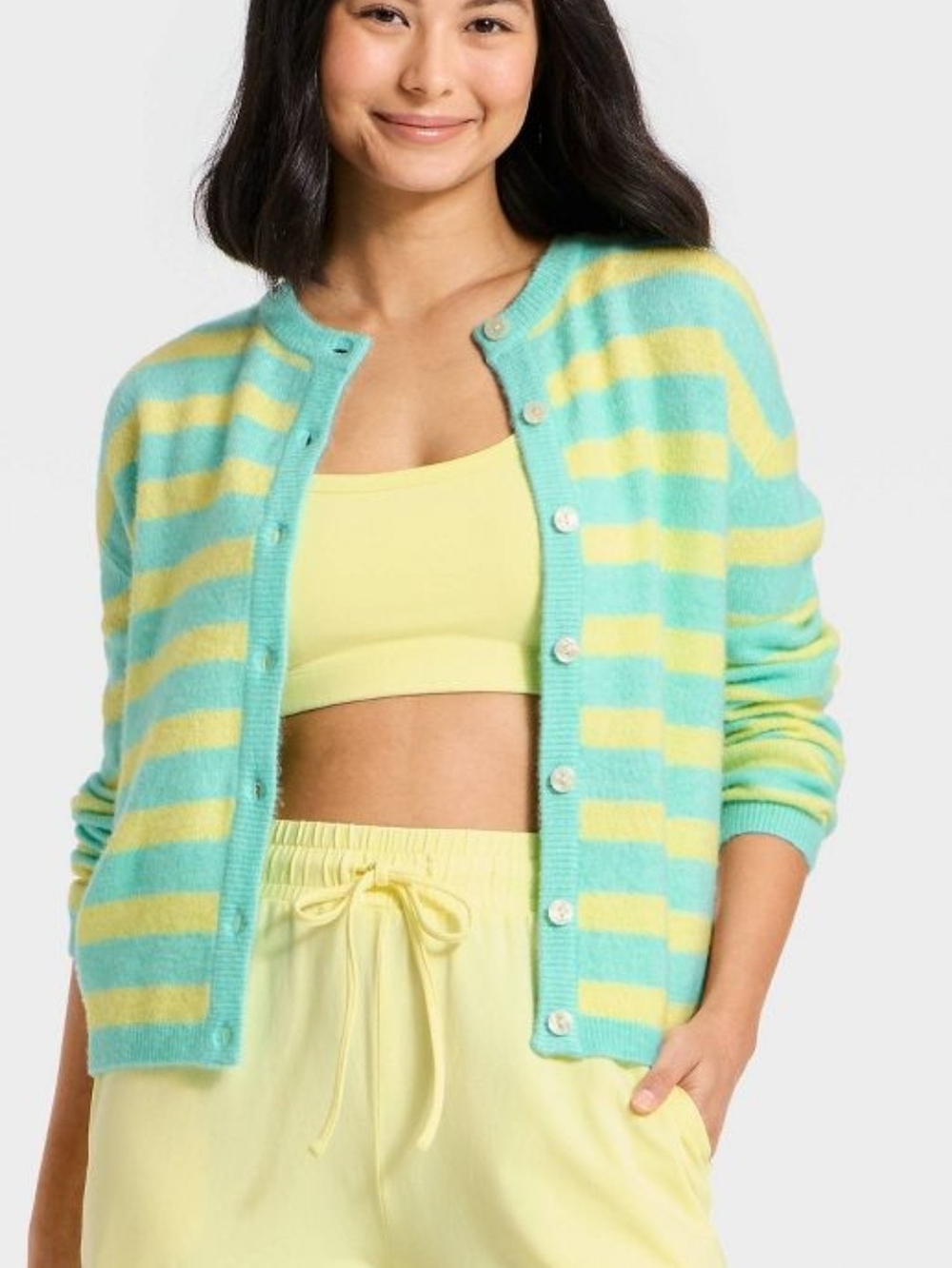 Joy Lab Stripe Sweater New Small